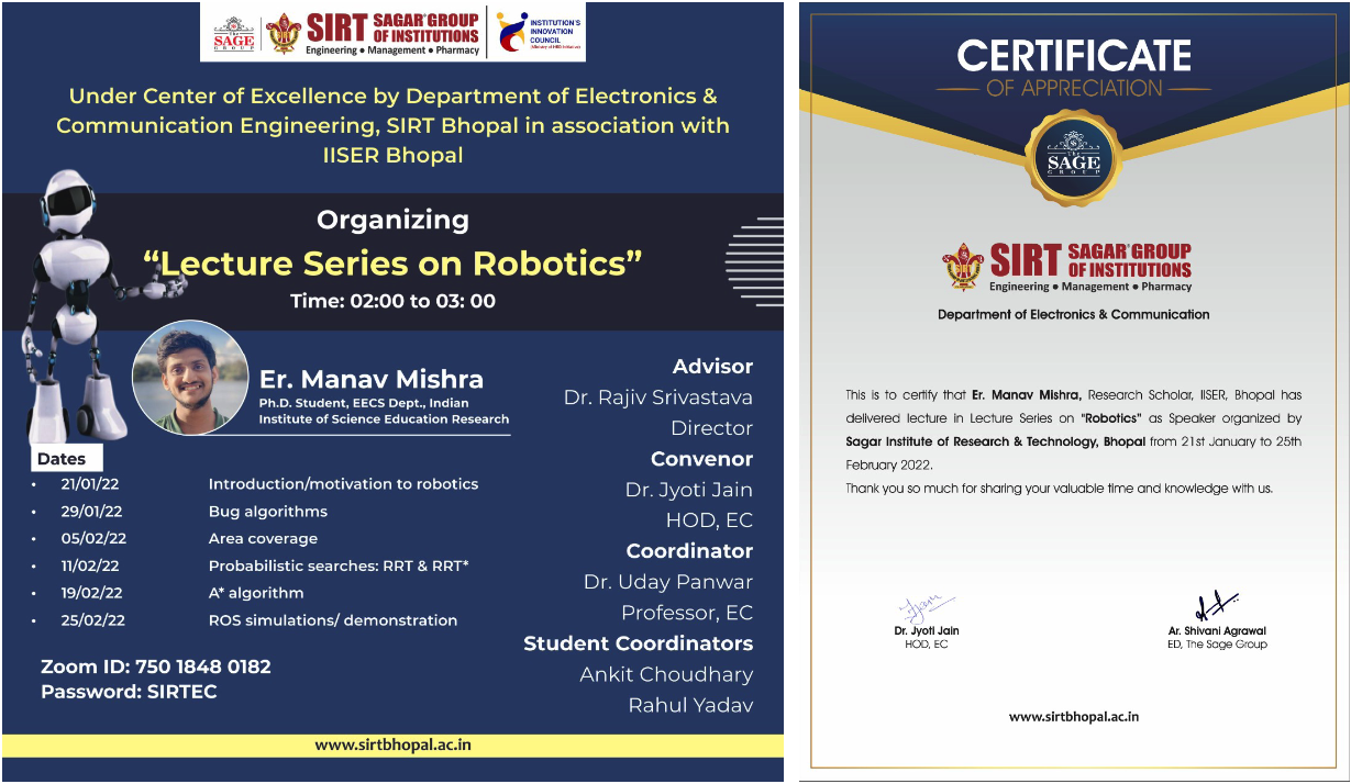 sirt certificate